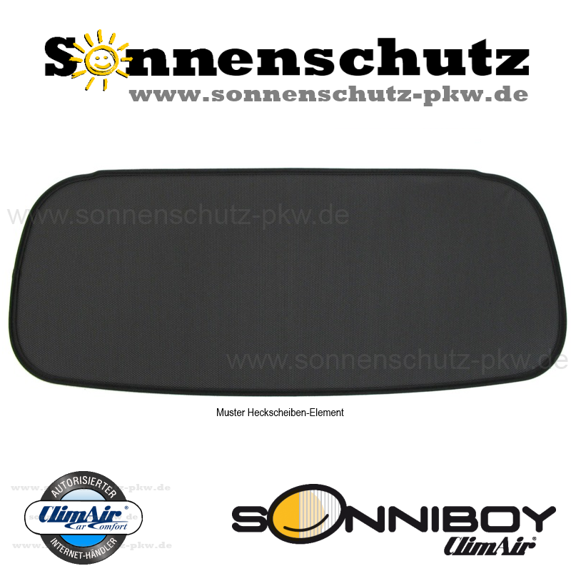 Original VW Tiguan Allspace (III) Sonnenschutz (Satz) (Türen hinten,  Seitenscheiben hinten und Heckscheibe) 5NL064365