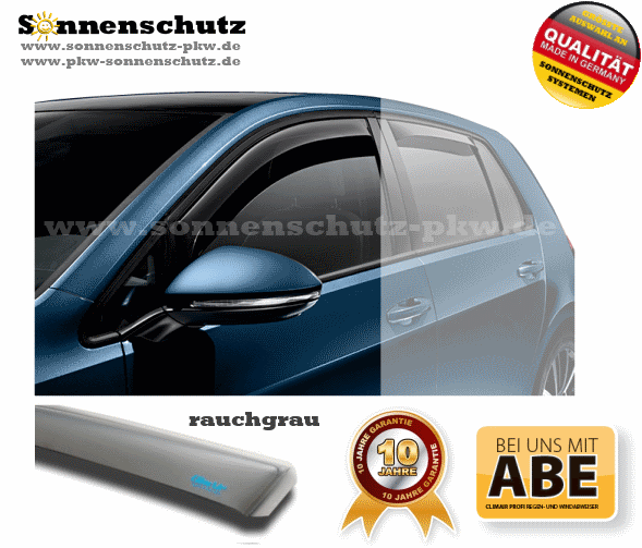 www.sonnenschutz pkw Winddeflector PROFI Honda Civic EP1 EP2