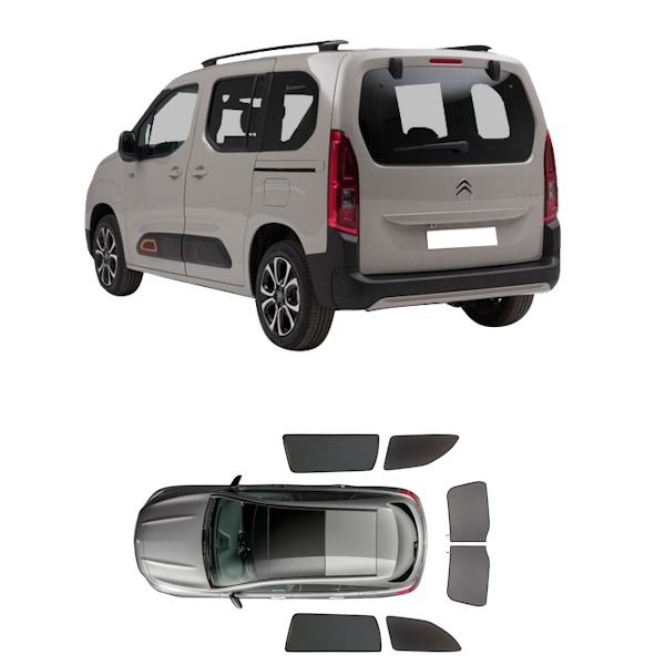 Sonnenschutz Citroen Berlingo ausstellb. Heckscheibe
