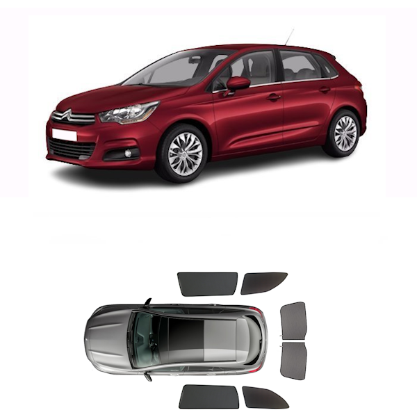 Car Shades Citroen C4 N B7
