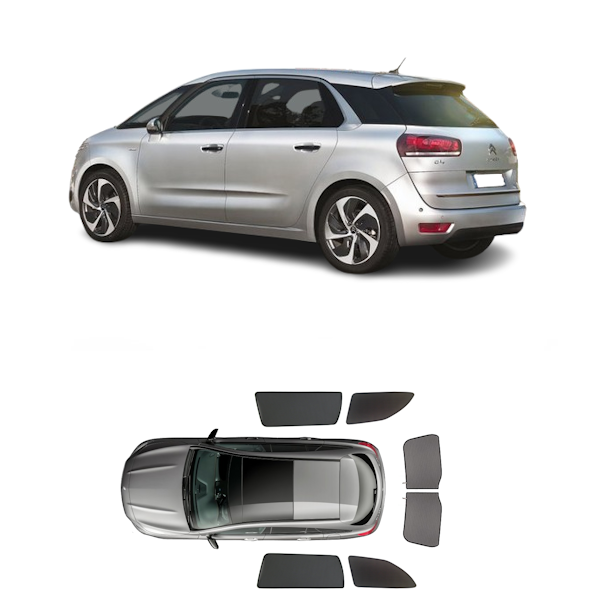 Car Shades Citroen C4 Picasso 3