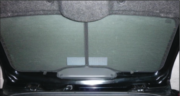 Car shades Sonnenschutz Fiat Panda 169 Heckscheibe