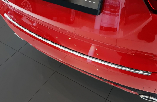 Edelstahl Ladekantenschutz Jaguar E-Pace