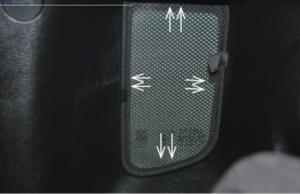 Car shades Sonnenschutz Seitenscheibe Jeep Renegade hinten