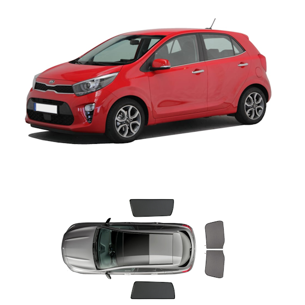 Car Shades Kia Picanto TA