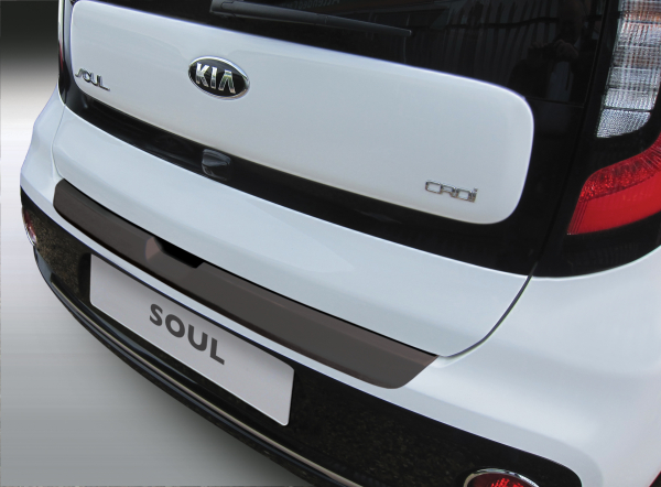 Rearguard Bumper protection KIA Soul (PS) 10.2016-03.2019