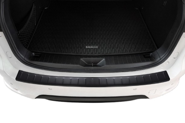 Mazda CX-60 Edelstahl Ladekantenschutz black