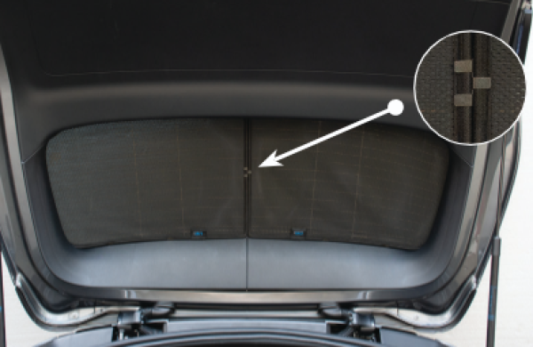 Car shades Sonnenschutz Mercedes GLC X253 Heckscheibe