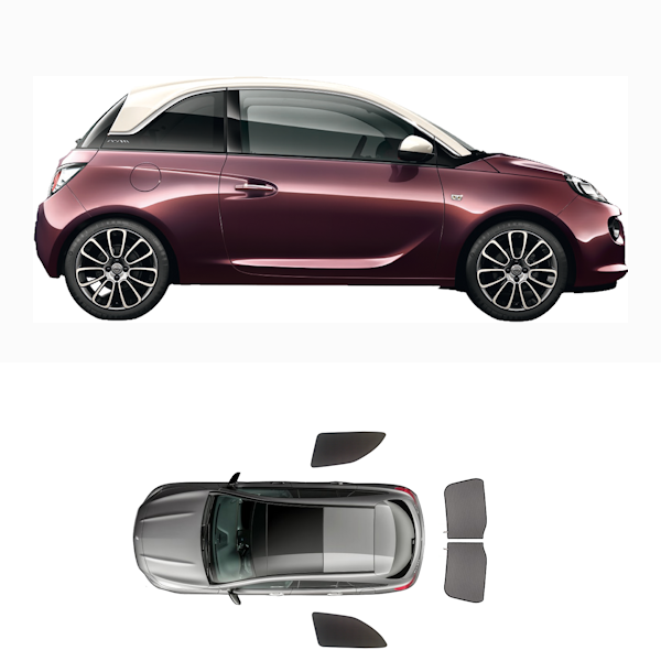 Car Shades Opel Adam