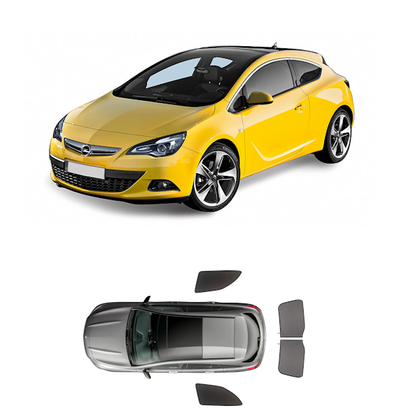 Car Shades Opel Astra GTC