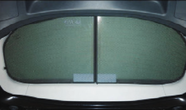 Car shades Sonnenschutz Renault Megane BZ01 Heckklappe