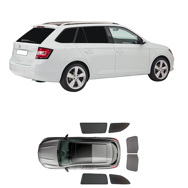 Car Shades Skoda Fabia Estate NJ