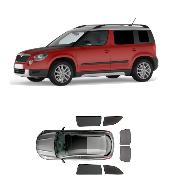 Car Shades Skoda Yeti