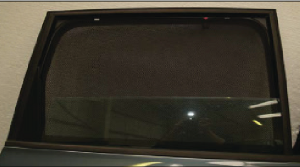 Car shades Sonnenschutz VW Touareg 7L Tür hinten