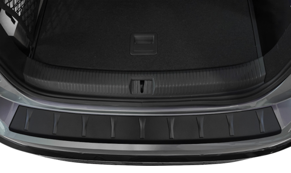 Edelstahl Ladekantenschutz VW ID.7 ID7 Tourer schwarz matt