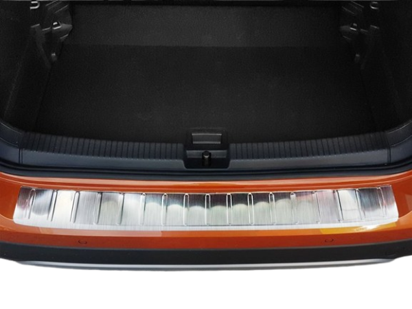 Edelstahl Ladekantenschutz VW T-Cross