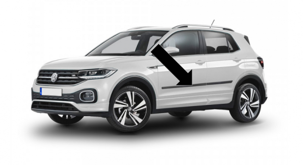 Impact Protection Strip VW T-Cross (A1, C11) 04.2019-