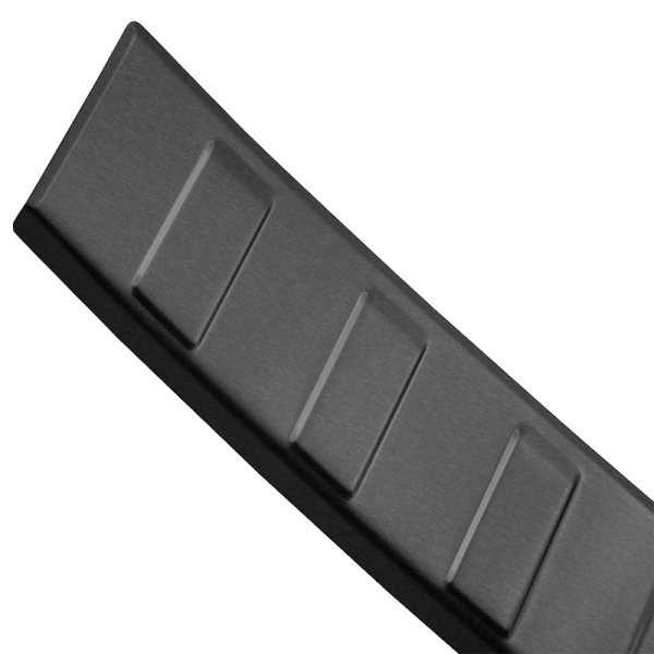 Volvo XC60 Edelstahl Ladekantenschutz anthrazit gebürstet