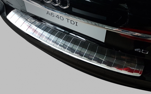 Edelstahl Ladekantenschutz Audi A6 Allroad C8