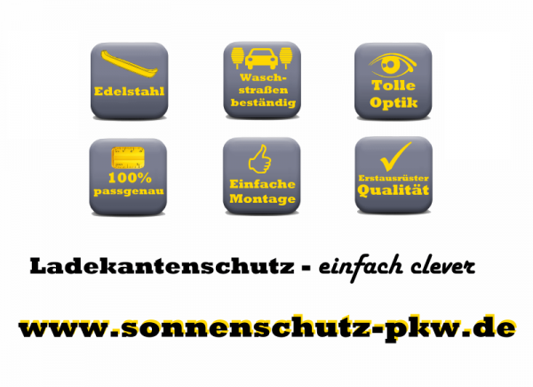 audi a4 B8 edelstahl-ladekantenschutz