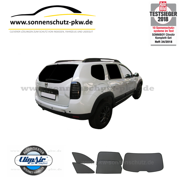 sun shades sonniboy Dacia Duster