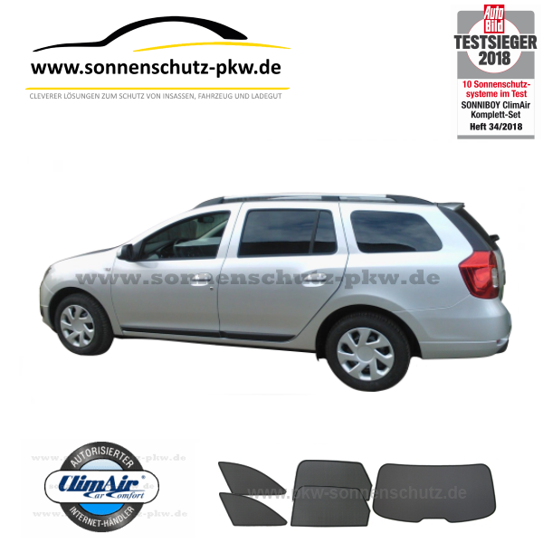 Sun shades Dacia Logan MCV Estate