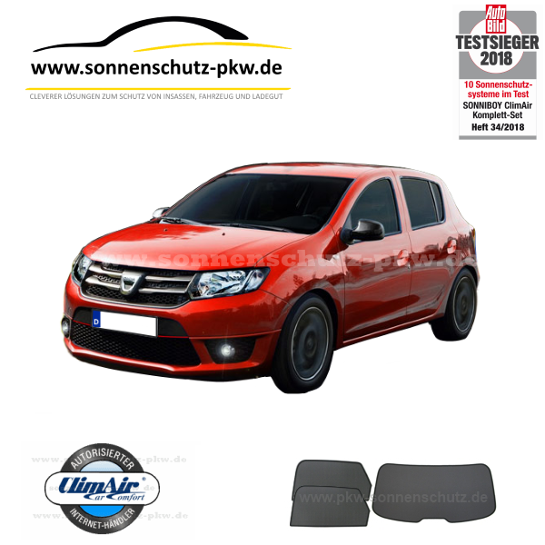 sonnenschutz sonniboy dacia sandero 2