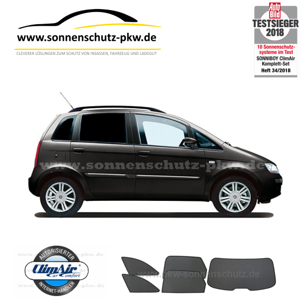 fiat idea sonnenschutz sonniboy