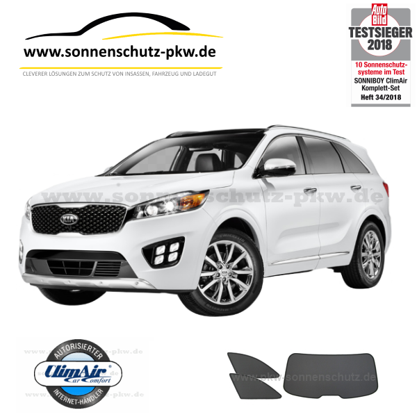 sonnenschutz Kia Sorento UM Kofferraum