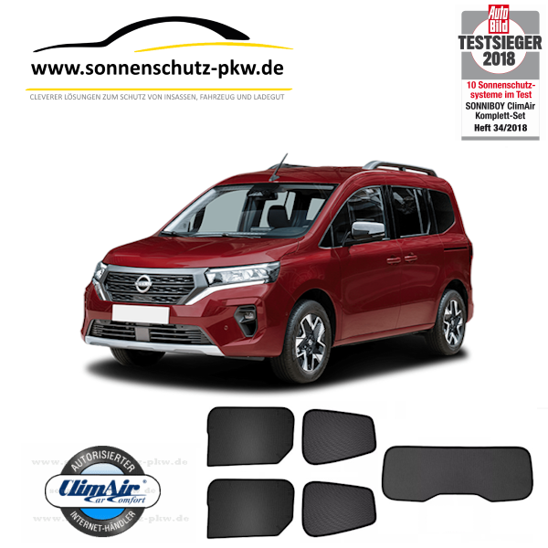 car shades Nissan Townstar