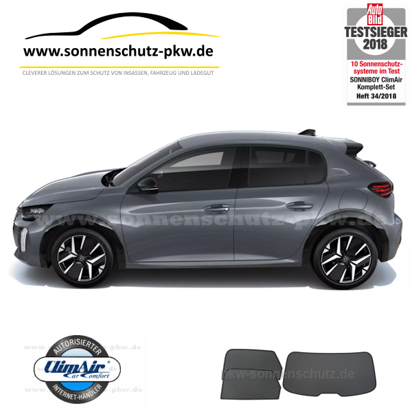 sonnenschutz sonniboy Peugeot 208