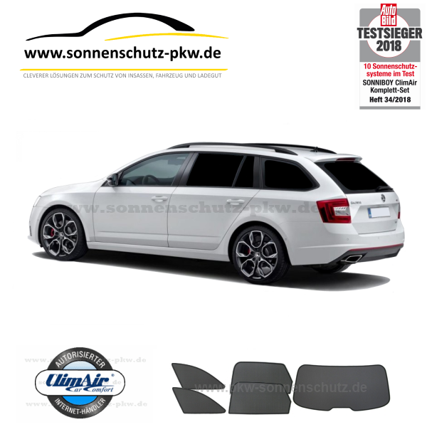 sun shades Skoda Octavia Estate 5E