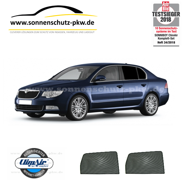 skoda superb sonnenschutz sonniboy