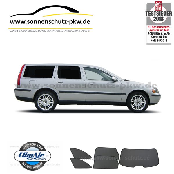 Car shades Volvo V70