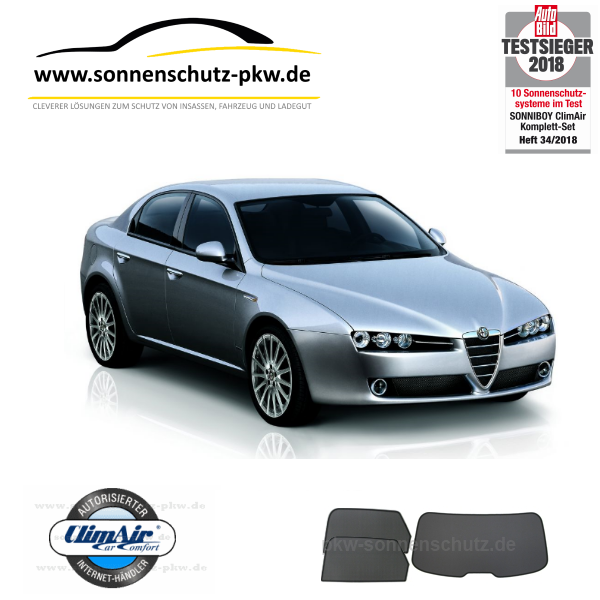 sun shades sonniboy alfa romeo 159 Saloon