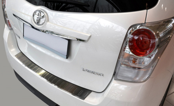 edelstahl ladekantenschutz Toyota Verso