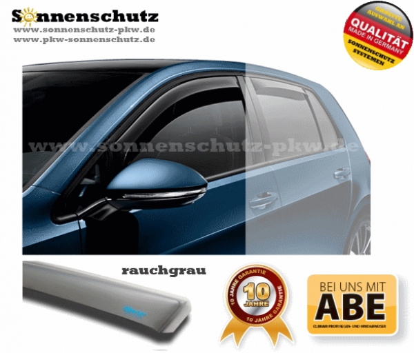 Wind deflector PROFI Mitsubishi Pajero 5-DOOR 1997 grey