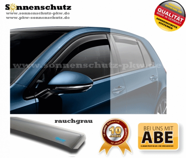 Wind deflector PROFI Range RoverS 5-DOOR 2013 grey
