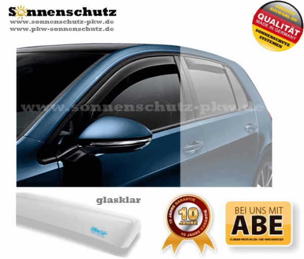 Wind deflector PROFI Range RoverS 5-DOOR 2013 clear