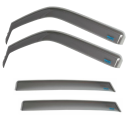 Winddeflector BMW X2 (U10) front + rear 03.2024-   smokegrey