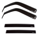Windabweiser BMW X4 (F26) vorne + hinten 2014-03.2018 - schwarz